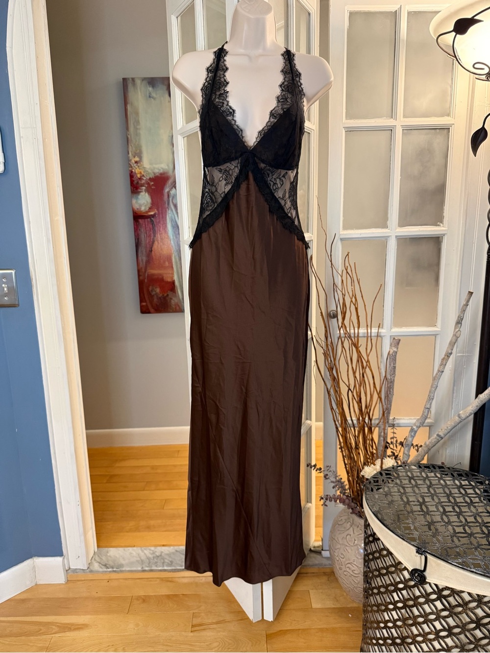 ✨NWT Victoria’s Secret Lace Maxi Slip Dress Small✨
